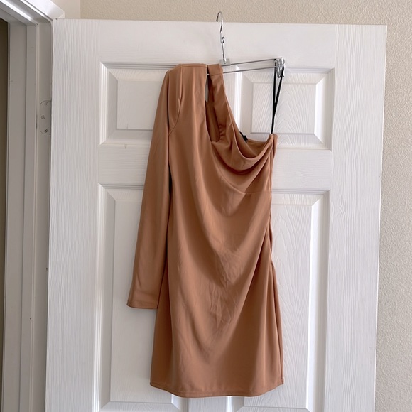 NBD Devyn Mini Dress in Nude - Picture 5 of 10